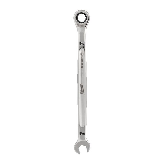 Комбинированный ключ с трещоткой Milwaukee MAXBITE RATCHETING METRIC COMBINATION SPANNER 7 MM - 4932480210, Модель: MAXBITE RATCHETING METRIC COMBINATION SPANNER 7 MM, внеший вид