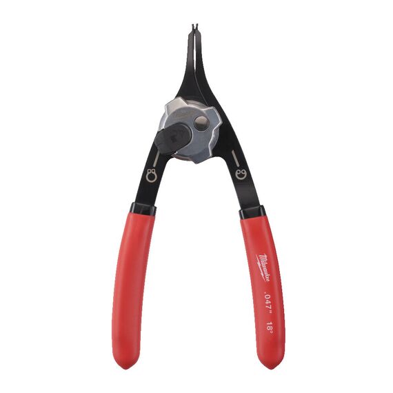 Съемник стопорных колец Milwaukee MEDIUM CIRCLIP PLIER STRAIGHT - 4932492490, Модель: MEDIUM CIRCLIP PLIER STRAIGHT, Длина (мм): 154, внеший вид