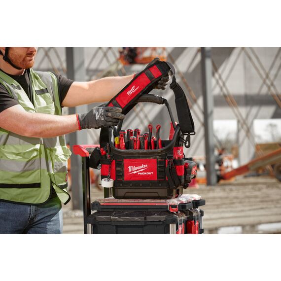 Сумка для инструмента открытая Milwaukee PACKOUT 25 CM PRO TOTE TOOLBAG - 4932493622, Модель: PACKOUT 25 CM PRO TOTE TOOLBAG, внеший вид, изображение 12