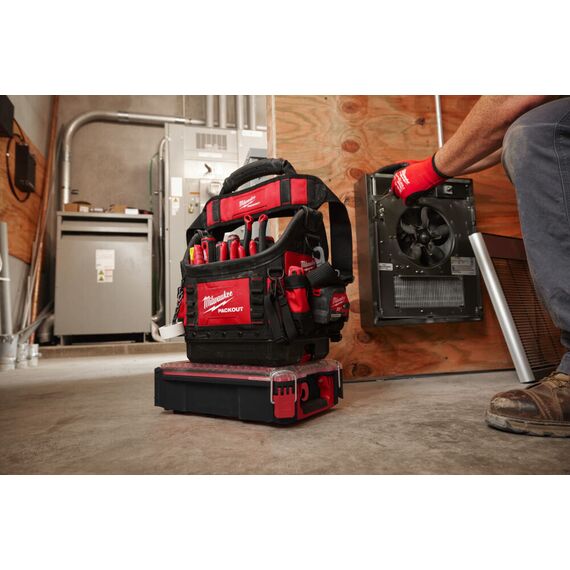 Сумка для инструмента открытая Milwaukee PACKOUT 25 CM PRO TOTE TOOLBAG - 4932493622, Модель: PACKOUT 25 CM PRO TOTE TOOLBAG, внеший вид, изображение 13