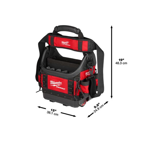 Сумка для инструмента открытая Milwaukee PACKOUT 25 CM PRO TOTE TOOLBAG - 4932493622, Модель: PACKOUT 25 CM PRO TOTE TOOLBAG, внеший вид, изображение 6