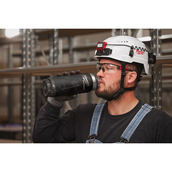 Термос Milwaukee PACKOUT BOTTLE 532 ML CHUG LID BLACK - 4932493992, Модель: PACKOUT BOTTLE 532 ML CHUG LID BLACK, внеший вид, изображение 5