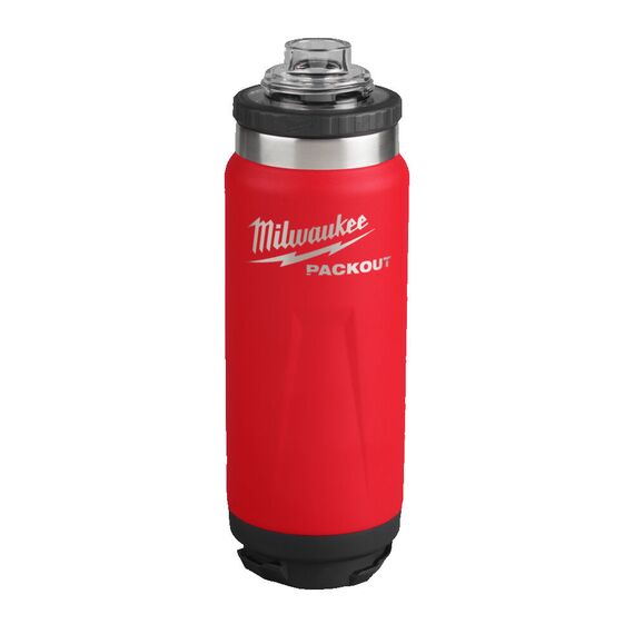 Термос Milwaukee PACKOUT BOTTLE 532 ML CHUG LID RED - 4932493991, Модель: PACKOUT BOTTLE 532 ML CHUG LID RED, внеший вид, изображение 3