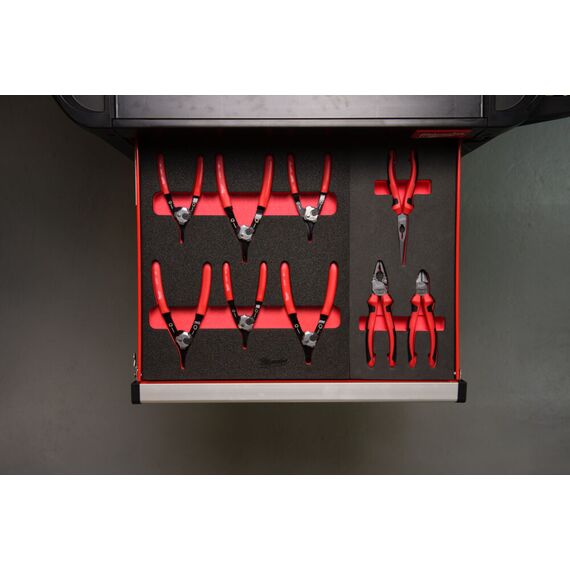 Набор ручного инструмента Milwaukee PLIERS SET FOAM INSERT 3 PCS - 4932493256, Модель: PLIERS SET FOAM INSERT 3 PCS, фото, изображение 4 Набор ручного инструмента Milwaukee PLIERS SET FOAM INSERT 3 PCS - 4932493256, Модель: PLIERS SET FOAM INSERT 3 PCS, внеший вид, изображение 4