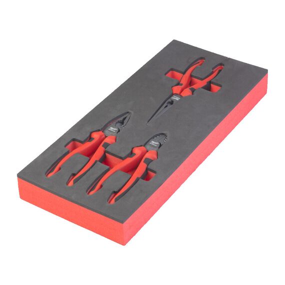 Набор ручного инструмента Milwaukee PLIERS SET FOAM INSERT 3 PCS - 4932493256, Модель: PLIERS SET FOAM INSERT 3 PCS, фото, изображение 2 Набор ручного инструмента Milwaukee PLIERS SET FOAM INSERT 3 PCS - 4932493256, Модель: PLIERS SET FOAM INSERT 3 PCS, внеший вид, изображение 2