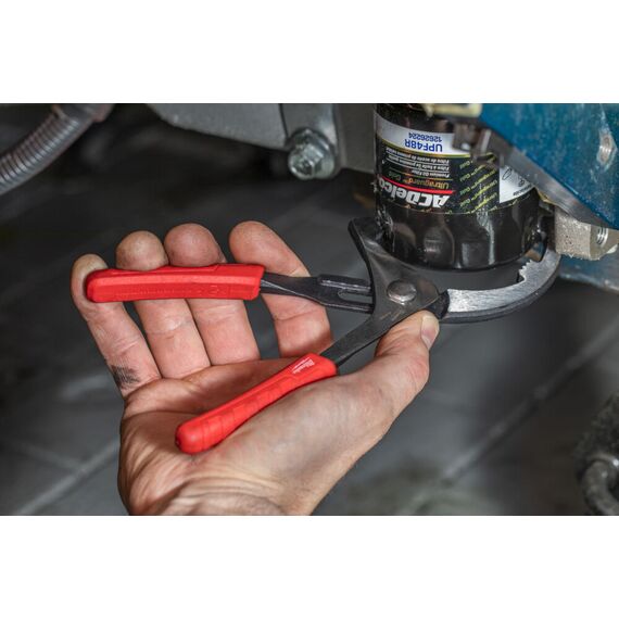 Ключ для снятия масляного фильтра Milwaukee PVC／OIL FILTER PLIERS - 4932492511, Модель: PVC／OIL FILTER PLIERS, Длина (мм): 229, внеший вид, изображение 4