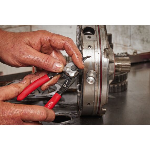 Съемник стопорных колец Milwaukee SMALL CIRCLIP PLIER 45° - 4932492488, Модель: SMALL CIRCLIP PLIER 45°, Длина (мм): 152, внеший вид, изображение 3