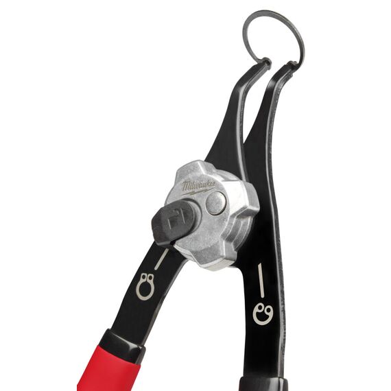 Съемник стопорных колец Milwaukee SMALL CIRCLIP PLIER 45° - 4932492488, Модель: SMALL CIRCLIP PLIER 45°, Длина (мм): 152, внеший вид, изображение 5