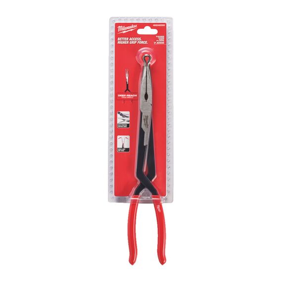 Длинногубцы Milwaukee SMALL DIAMETER HOSE GRIP PLIER с круглым захватом - 4932492500, Модель: SMALL DIAMETER HOSE GRIP PLIER, Длина (мм): 327, внеший вид, изображение 3