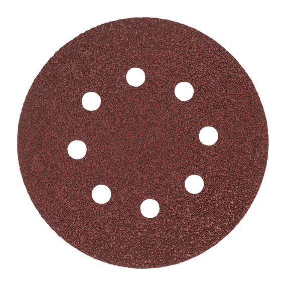 Шлифовальный диск Milwaukee 125 MM H&L GR 40 10 PC - 4932492172, Зернистость: 40, Модель: 125 MM H&L GR 40 10 PC, внеший вид