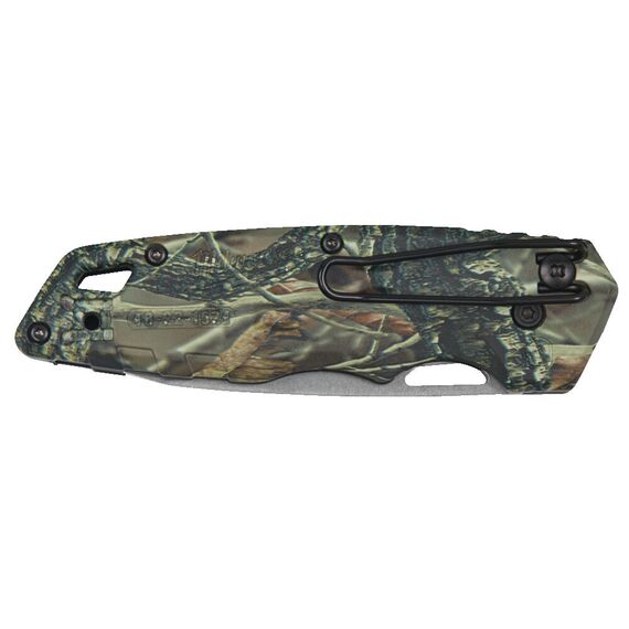 Нож складной - камуфляж Milwaukee FASTBACK CAMO FOLDING KNIFE - 4932492375, фото, изображение 4 Нож складной - камуфляж Milwaukee FASTBACK CAMO FOLDING KNIFE - 4932492375, внеший вид, изображение 4