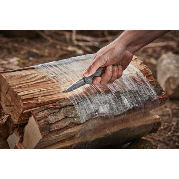 Складной нож с гладким лезвием Milwaukee HARDLINE FOLDING KNIFE SMOOTH 64 MM - 4932492452, Ширина лезвия (мм): 20, Модель: HARDLINE FOLDING KNIFE SMOOTH 64 MM, внеший вид, изображение 7