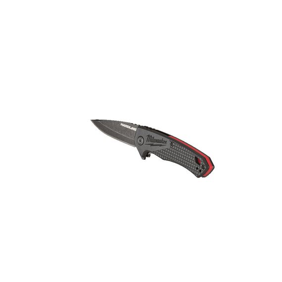 Складной нож с гладким лезвием Milwaukee HARDLINE FOLDING KNIFE SMOOTH 64 MM - 4932492452, Ширина лезвия (мм): 20, Модель: HARDLINE FOLDING KNIFE SMOOTH 64 MM, внеший вид, изображение 4