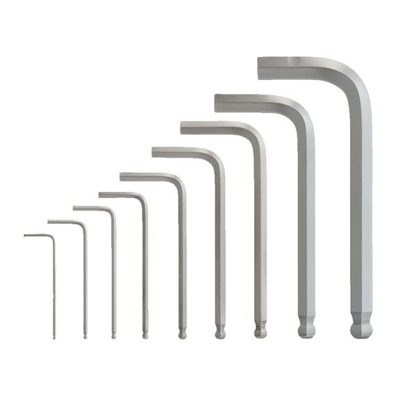 Набор коротких шестигранных имбусовых ключей Milwaukee HEX COMPACT KEY SET 9 PC - 4932492399, фото, изображение 3 Набор коротких шестигранных имбусовых ключей Milwaukee HEX COMPACT KEY SET 9 PC - 4932492399, внеший вид, изображение 3