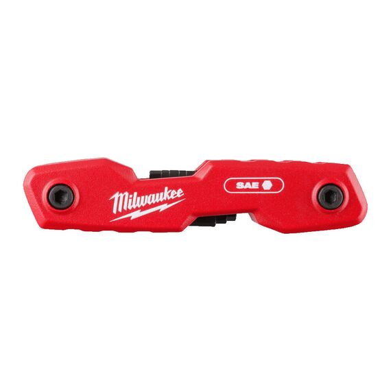 Набор шестигранных дюймовых ключей HEX FOLDING KEY IMPERIAL SET 9 PC Milwaukee - 4932493614, Модель: HEX FOLDING KEY IMPERIAL SET 9 PC, внеший вид