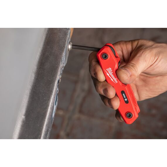 Набор складных шестигранных ключей Milwaukee HEX FOLDING KEY METRIC SET 8 PC - 4932480978, Модель: HEX FOLDING KEY METRIC SET 8 PC, внеший вид, изображение 6