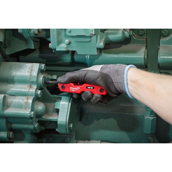 Набор складных шестигранных ключей Milwaukee HEX FOLDING KEY METRIC SET 8 PC - 4932480978, Модель: HEX FOLDING KEY METRIC SET 8 PC, внеший вид, изображение 9