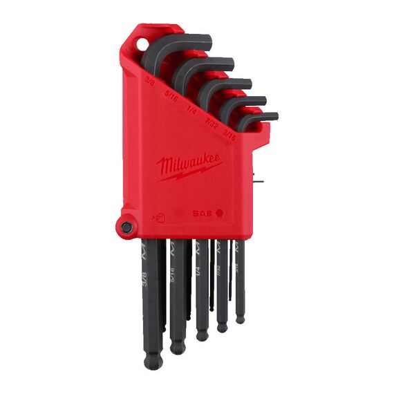 Набор шестигранных дюймовых ключей Milwaukee HEX KEY IMPERIAL SET 13 PC - 4932493615, внеший вид, изображение 3