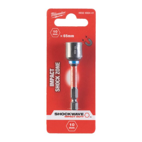 Магнитная торцевая насадка Milwaukee NUT DRIVER MAG SHW HEX10 X 65 MM - 4932492441, Модель: NUT DRIVER MAG SHW HEX10 X 65 MM, фото, изображение 2 Магнитная торцевая насадка Milwaukee NUT DRIVER MAG SHW HEX10 X 65 MM - 4932492441, Модель: NUT DRIVER MAG SHW HEX10 X 65 MM, внеший вид, изображение 2