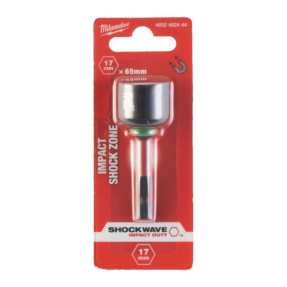 Магнитная торцевая насадка Milwaukee NUT DRIVER MAG SHW HEX17 X 65 MM - 4932492444, Модель: NUT DRIVER MAG SHW HEX17 X 65 MM, фото, изображение 2 Магнитная торцевая насадка Milwaukee NUT DRIVER MAG SHW HEX17 X 65 MM - 4932492444, Модель: NUT DRIVER MAG SHW HEX17 X 65 MM, внеший вид, изображение 2