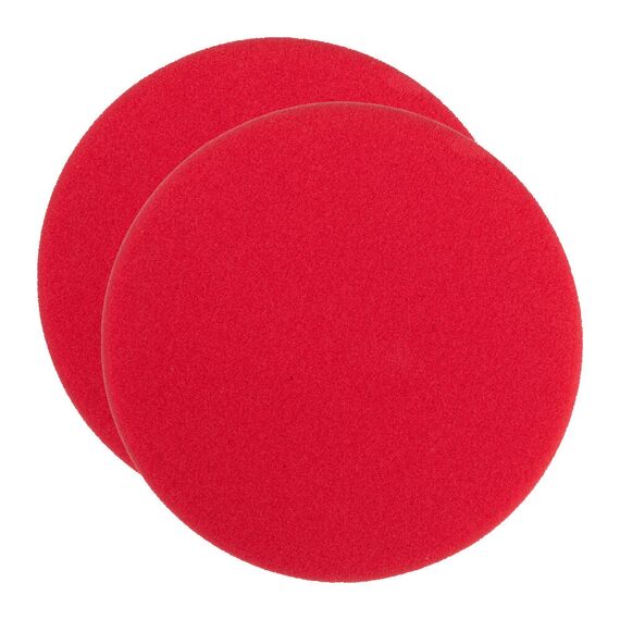 Губка полировальная жесткая Milwaukee SPONGE RED COARSE 160／20 MM 2 PC - 4932492316, Модель: SPONGE RED COARSE 160／20 MM 2 PC, внеший вид
