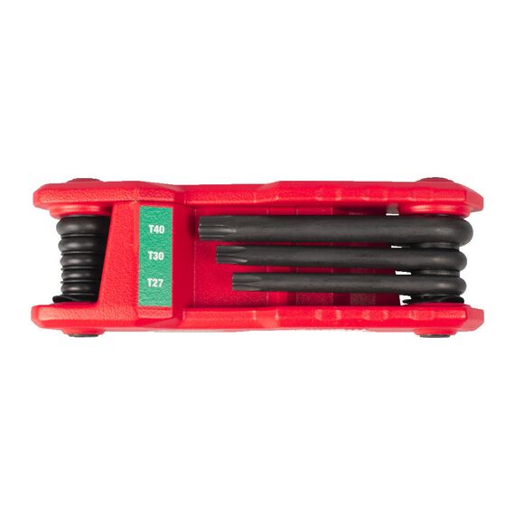 Набор складных ключей TORX FOLDING KEY SET 8 PC Milwaukee - 4932480979, внеший вид, изображение 3