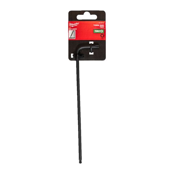Ключ TORX KEY T27 Milwaukee - 4932492700, Тип ключа: T27, Модель: TORX KEY T27, Длина (мм): 186, внеший вид, изображение 2