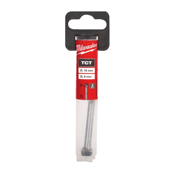 Бор-фреза твердосплавная Milwaukee Burr TC Type D 6x10mm - 4932493983, Тип фрезы: D, Ширина фрезы (мм): 10, Модель: Burr TC Type D 6x10mm, внеший вид, изображение 2