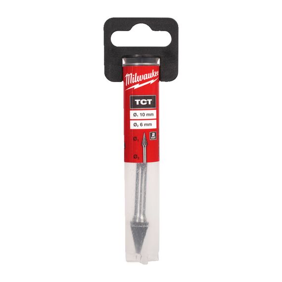 Бор-фреза твердосплавная Milwaukee Burr TC Type M 6x10mm - 4932493985, Тип фрезы: M, Ширина фрезы (мм): 10, Модель: Burr TC Type M 6x10mm, внеший вид, изображение 2