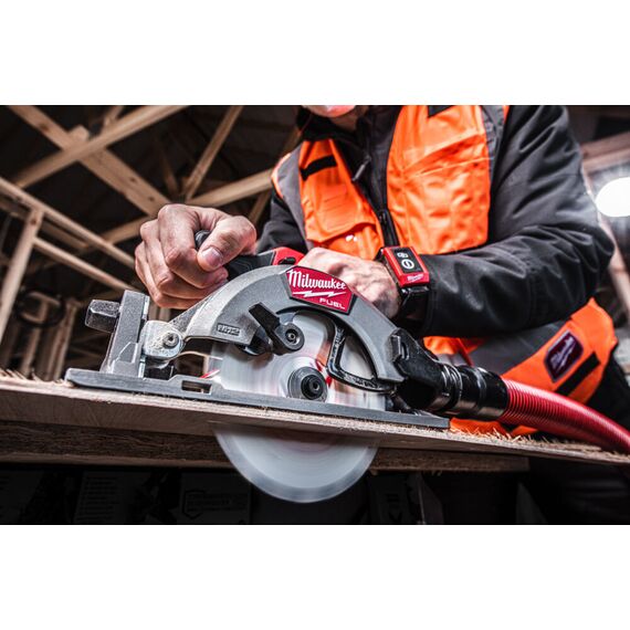 Аккумуляторная циркулярная пила по дереву и пластику Milwaukee M12 FCS442-502X - 4933493489, Диаметр диска (мм): 140, Посадочный диаметр (мм): 20, Модель: M12 FCS442-502X, внеший вид, изображение 15