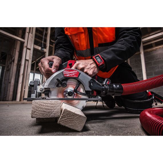 Аккумуляторная циркулярная пила по дереву и пластику Milwaukee M12 FCS442-502X - 4933493489, Диаметр диска (мм): 140, Посадочный диаметр (мм): 20, Модель: M12 FCS442-502X, внеший вид, изображение 16