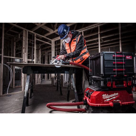 Аккумуляторная циркулярная пила по дереву и пластику Milwaukee M12 FCS442-502X - 4933493489, Диаметр диска (мм): 140, Посадочный диаметр (мм): 20, Модель: M12 FCS442-502X, внеший вид, изображение 14