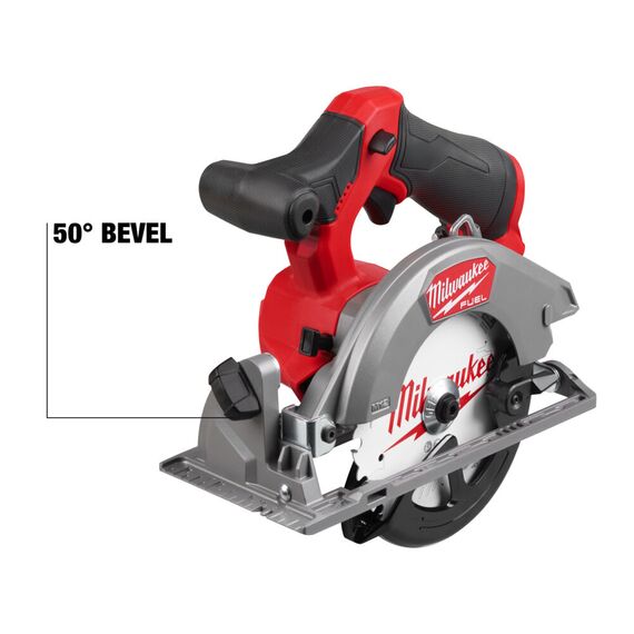 Аккумуляторная циркулярная пила по дереву и пластику Milwaukee M12 FCS442-502X - 4933493489, Диаметр диска (мм): 140, Посадочный диаметр (мм): 20, Модель: M12 FCS442-502X, внеший вид, изображение 3