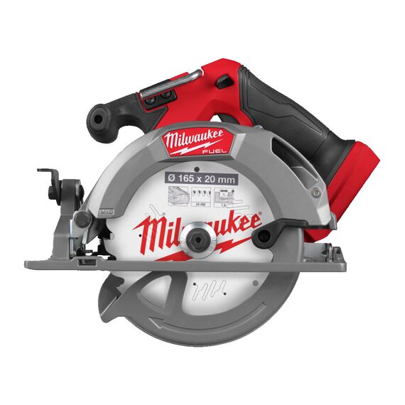 Аккумуляторная циркулярная пила по дереву и пластику Milwaukee M18 FCS552-0 - 4933493587, Диаметр диска (мм): 165, Посадочный диаметр (мм): 20, Модель: M18 FCS552-0, внеший вид