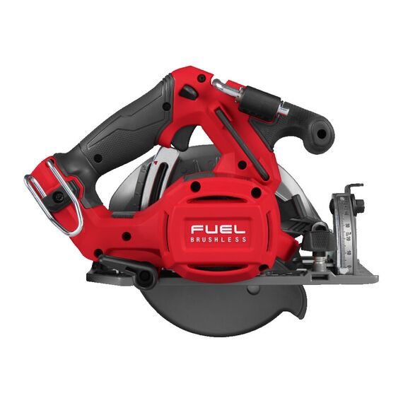 Аккумуляторная циркулярная пила по дереву и пластику Milwaukee M18 FCS552-0 - 4933493587, Диаметр диска (мм): 165, Посадочный диаметр (мм): 20, Модель: M18 FCS552-0, внеший вид, изображение 3