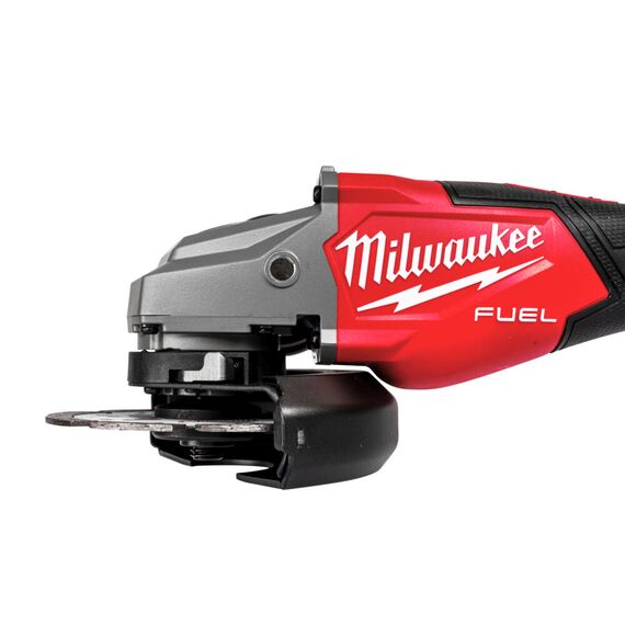 Аккумуляторная углошлифовальная машина Milwaukee M18 FHSAG125XB2-802X - 4933493416, Диаметр диска (мм): 125, Модель: M18 FHSAG125XB2-802X, фото, изображение 4 Аккумуляторная углошлифовальная машина Milwaukee M18 FHSAG125XB2-802X - 4933493416, Диаметр диска (мм): 125, Модель: M18 FHSAG125XB2-802X, внеший вид, изображение 4