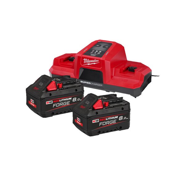 Энергокомплект Milwaukee M18 FORGENRG-802DBSC - 4933498616, Модель: M18 FORGENRG-802DBSC, внеший вид