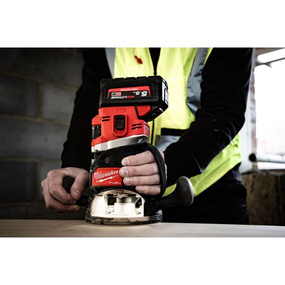 Аккумуляторный фрезер Milwaukee M18 FR12-0X - 4933493304, Модель: M18 FR12-0X, внеший вид, изображение 8