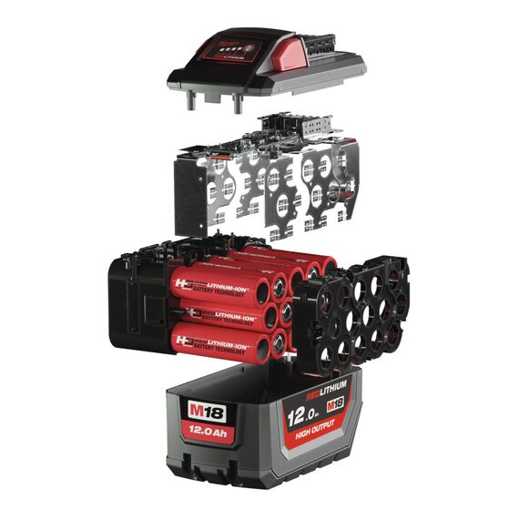 Аккумулятор Milwaukee M18 HB12 - 4932464260, Модель: M18 HB12, внеший вид, изображение 3