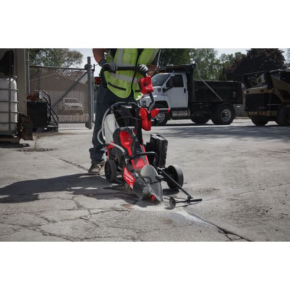 Отрезная машина - бетонорез Milwaukee MXF COS350G2-0 - 4933480478, Диаметр диска (мм): 350, Посадочный диаметр (мм): 20/25,4, Модель: MXF COS350G2-0, внеший вид, изображение 14