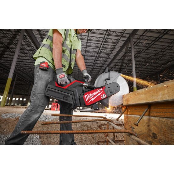 Отрезная машина - бетонорез Milwaukee MXF COS350G2-0 - 4933480478, Диаметр диска (мм): 350, Посадочный диаметр (мм): 20/25,4, Модель: MXF COS350G2-0, внеший вид, изображение 6