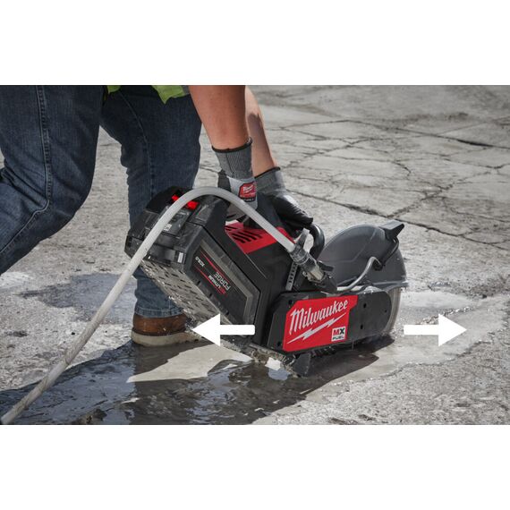 Отрезная машина - бетонорез Milwaukee MXF COS350G2-802 - 4933480480, Диаметр диска (мм): 350, Посадочный диаметр (мм): 20/25,4, Модель: MXF COS350G2-802, внеший вид, изображение 2