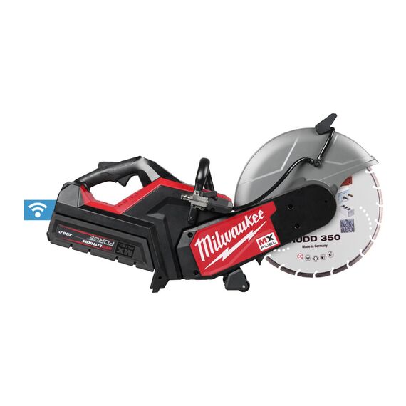 Отрезная машина - бетонорез Milwaukee MXF COS350G2-802 - 4933480480, Диаметр диска (мм): 350, Посадочный диаметр (мм): 20/25,4, Модель: MXF COS350G2-802, внеший вид