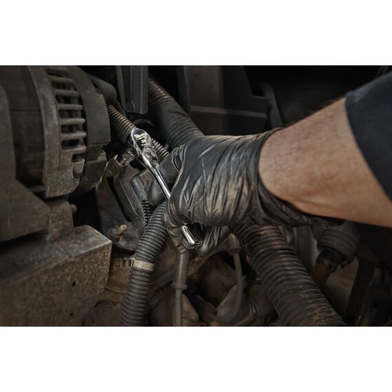 Трещотка для головок укороченная Milwaukee ⅜˝ DRIVE COMPACT RATCHET - 4932479650, Модель: ⅜˝ DRIVE COMPACT RATCHET, внеший вид, изображение 4