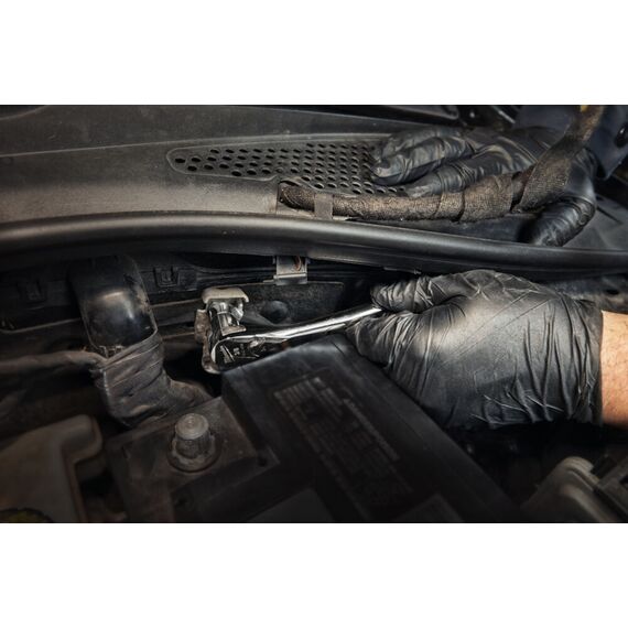 Трещотка для головок укороченная Milwaukee ⅜˝ DRIVE COMPACT RATCHET - 4932479650, Модель: ⅜˝ DRIVE COMPACT RATCHET, внеший вид, изображение 5