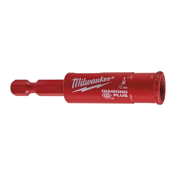 Алмазная коронка Milwaukee 12 MM ¼˝ HEX - 4932498345, Модель: 12 MM ¼˝ HEX, внеший вид