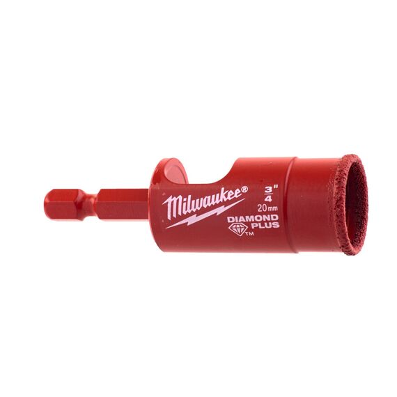 Алмазная коронка Milwaukee 20 MM ¼˝ HEX - 4932498348, Модель: 20 MM ¼˝ HEX, внеший вид