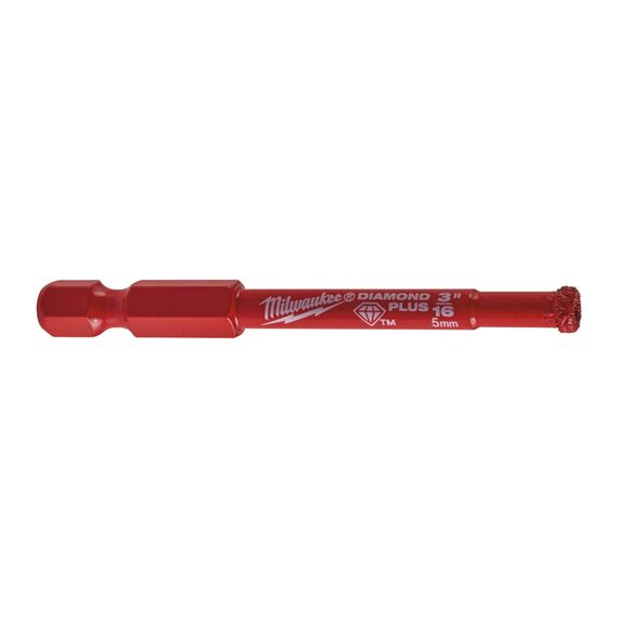 Алмазная коронка Milwaukee 5 MM ¼˝ HEX - 4932498341, Модель: 5 MM ¼˝ HEX, внеший вид