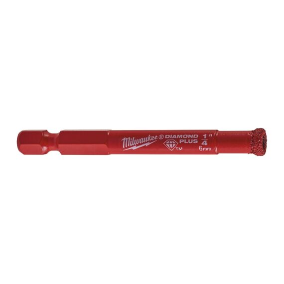 Алмазная коронка Milwaukee 6 MM ¼˝ HEX - 4932498342, Модель: 6 MM ¼˝ HEX, внеший вид