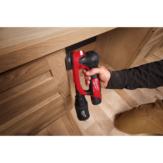 Аккумуляторная эксцентриковая шлифовальная машина Milwaukee M12 FSDR75-0B - 4933498232, Модель: M12 FSDR75-0B, внеший вид, изображение 19